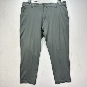 Rhone Commuter Slim Fit Golf Pants Mens 38 x 26 Gray‎ Performance Stretch Chinos